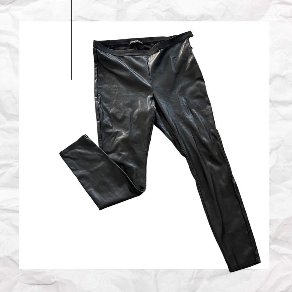 Pleather pants